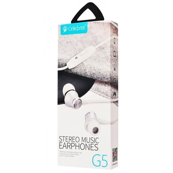 Навушники Celebrat G5 Stereo Music (3 кольори) 16959 фото