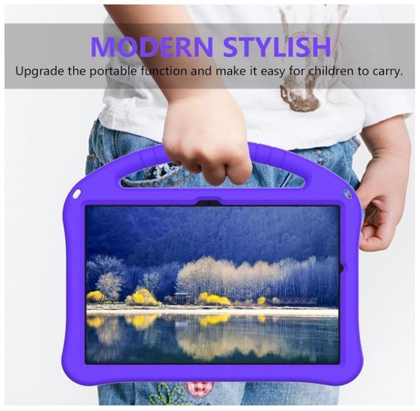 Чохол New Kids Case на Samsung Galaxy Tab A9 8.7" (фіолетовий) 200086 фото
