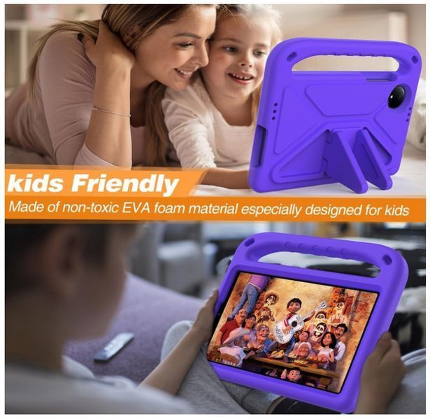 Чехол Kids Case на Xiaomi Redmi Pad SE (8.7") 2024 / фиолетовый 201388 фото