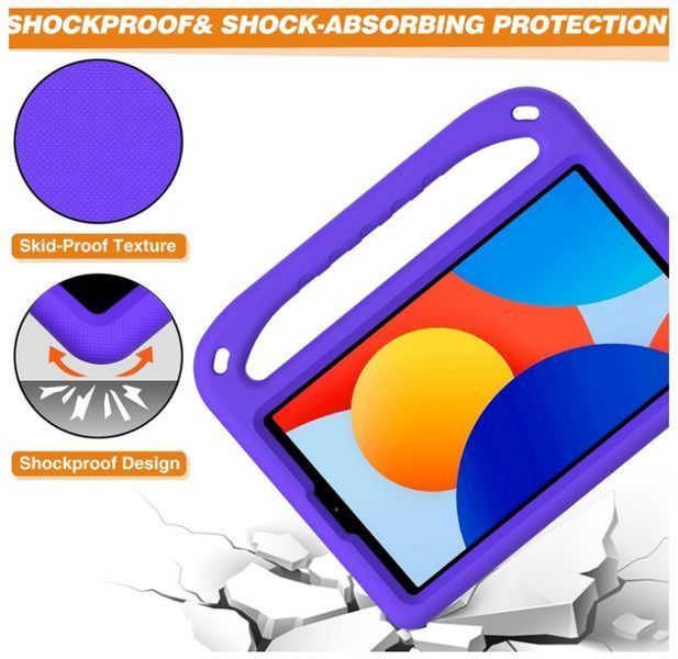 Чехол Kids Case на Xiaomi Redmi Pad SE (8.7") 2024 / фиолетовый 201388 фото