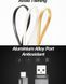 USB кабель Remax RC-044m Platinum Metal (3 цвета) 51575 фото 3