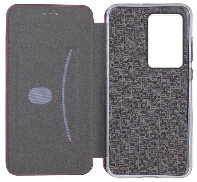 Чохол книжка Elegant book для Realme C85 Pro (RMX5555) / бордовий 204486 фото