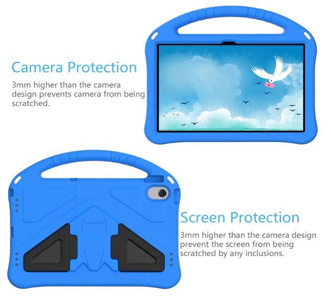 Чехол New Kids Case на Lenovo Tab M10 Plus (3gen) 10.6" / (синий) 200126 фото