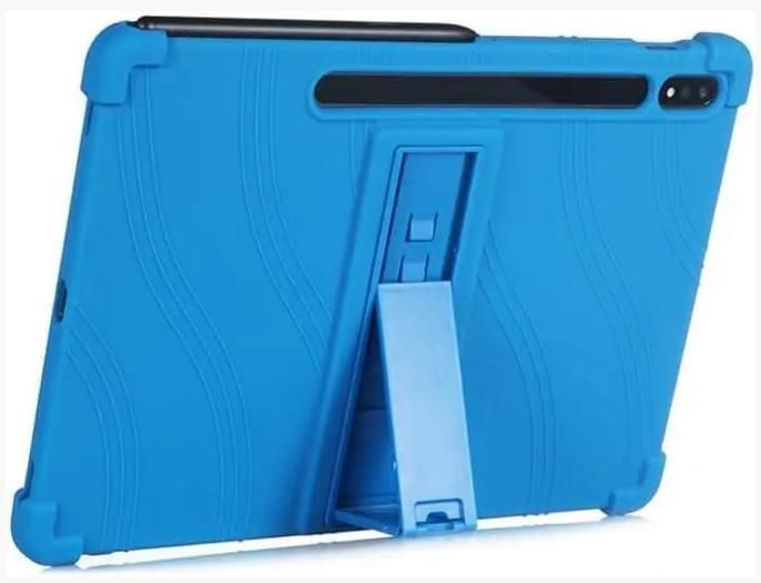 Чехол противоударный Friendly на Samsung Tab S7 \ Tab S8 синий 095085 фото