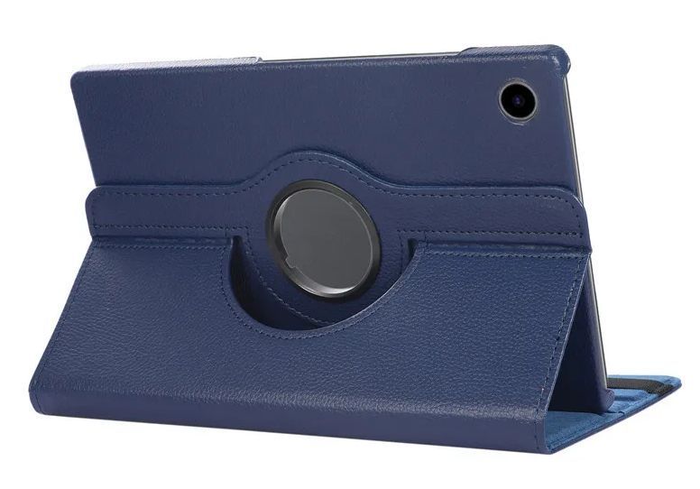 Шкіряний чохол книжка 360 для Samsung Galaxy Tab A11 (8.7") / синій 203946 фото