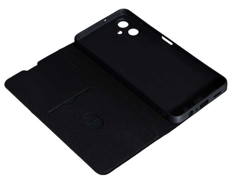 Шкіряний чохол книжка Fibra case на Samsung Galaxy A07 (A075) / grey 203875 фото