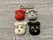 Чехол Bearbriks на Airpods с карабином 017364 фото 1