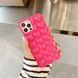 Чехол силиконовый Heart Glossy Silicone на iPhone 15 Pro Max / малиновый 098115 фото 1