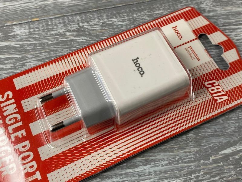 СЗУ Hoco C81A 2.1A 1USB 82649 фото