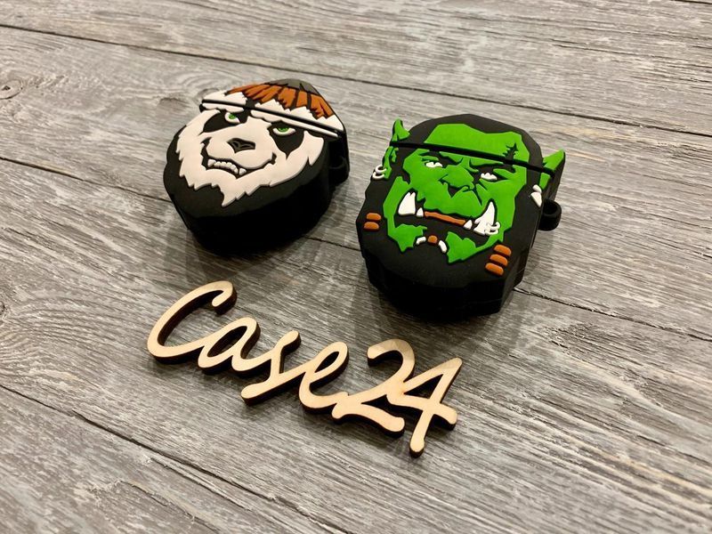 Чехол WarCraft на Airpods (2 цвета) 080490 фото