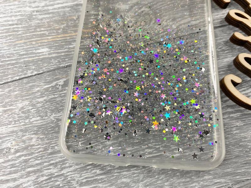 TPU чехол Star Glitter для Samsung Galaxy S20 Ultra прозорий 083147 фото