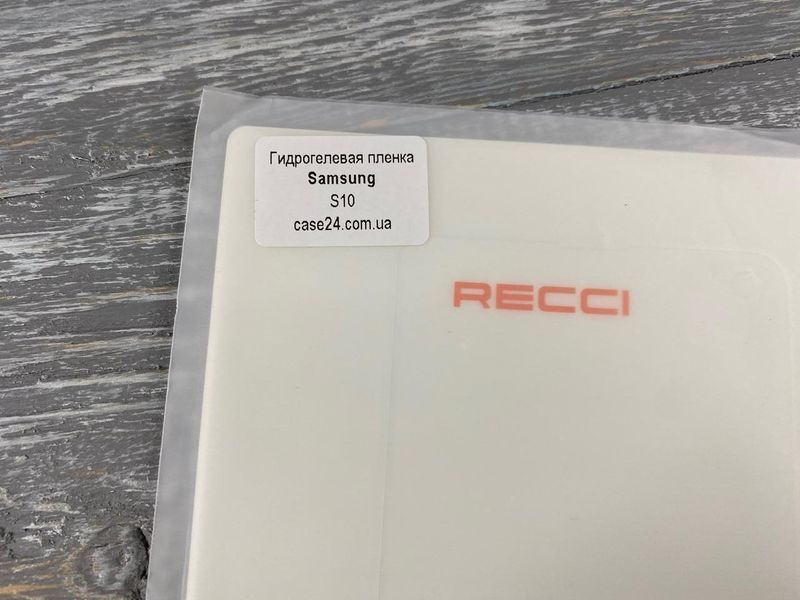 Захисна гідрогелева плівка Recci для Samsung Galaxy S10 глянсова 082515 фото