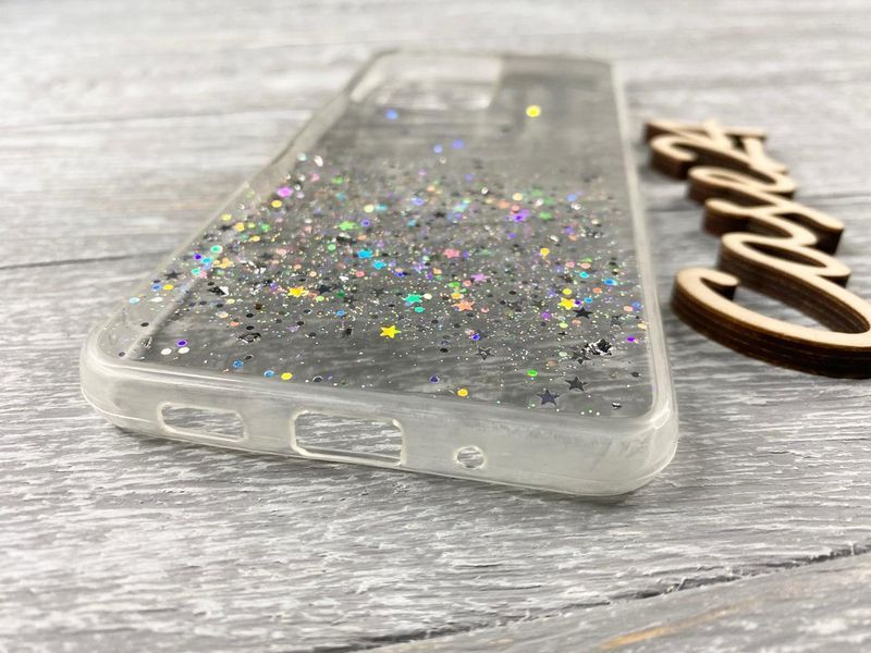 TPU чехол Star Glitter для Samsung Galaxy S20 Ultra прозорий 083147 фото
