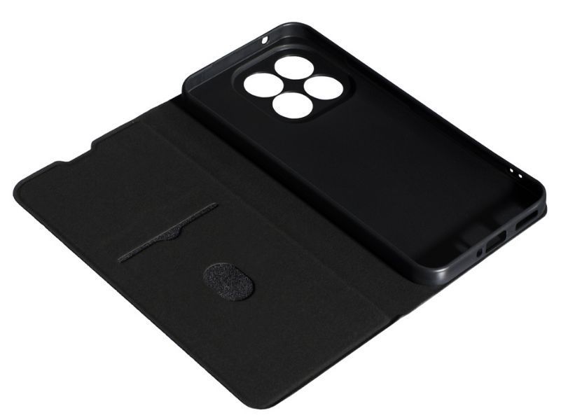 Шкіряний чохол книжка Fibra case на Xiaomi 15T / black 204146 фото
