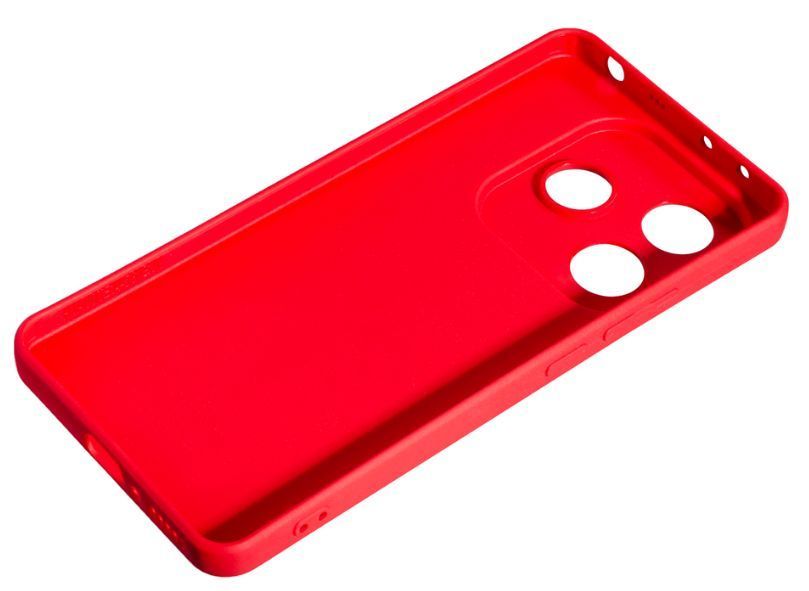Силіконовий чохол SMITT для Xiaomi Redmi Note 14 (5G) / red 201799 фото