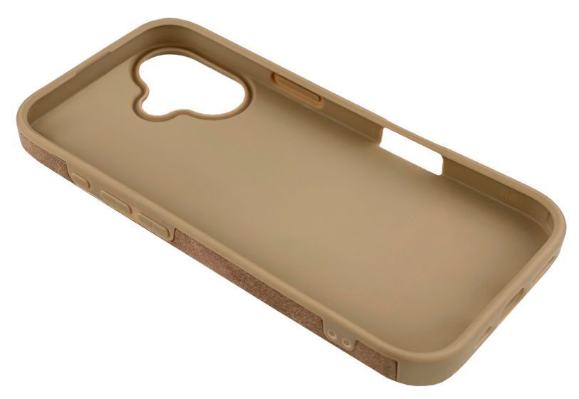 Силіконовий 3D чохол Coffee для iPhone 16 / коричневий 202796 фото
