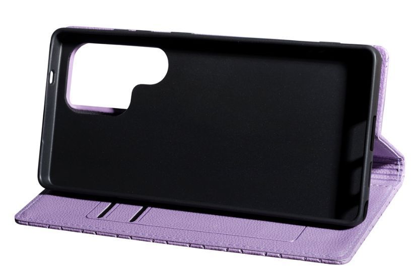 Чохол книжка Deluxe на Samsung Galaxy S25 Ultra / фіолетовий 202837 фото