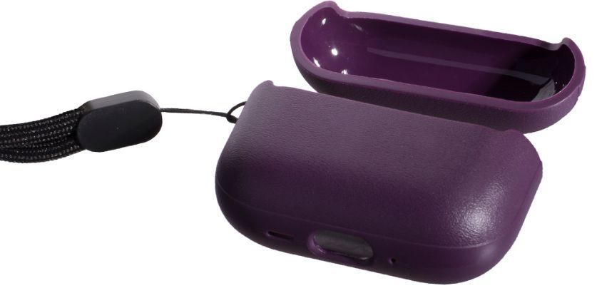 Силиконовый чехол Fashion Pods с карабином для AirPods Pro 3 / Matte Case Violet 204170 фото