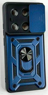 PC + TPU чехол Camshield armor на Xiaomi Redmi Note 13 Pro (4G) / синий 095955 фото