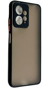 TPU чохол накладка Matte Color Case для Xiaomi Redmi Note 12 4G чорний 092017 фото