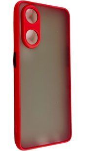 TPU чохол накладка Matte Color Case для OPPO Reno 8T 4G червоний 83237 фото