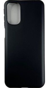 TPU чехол черный матовый для Motorola G41 (на мото ж41) черный 87837 фото