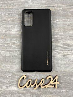 TPU чехол Smitt накладка бампер для Samsung Galaxy S20 FE черный 084242 фото