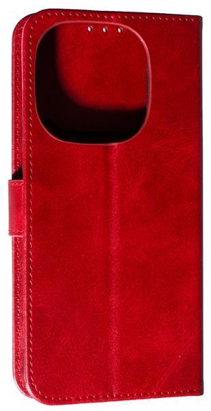 Шкіряний чохол-книжка Business Book на Xiaomi 15T / red 204258 фото