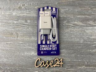 СЗП Hoco C81A з кабелем Lightning (1USB, 2.1А) 1 м 82689 фото