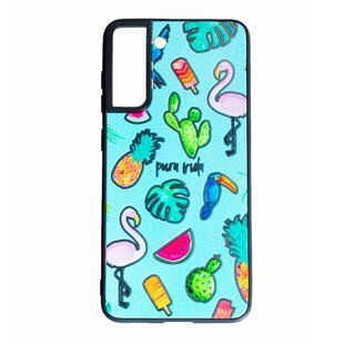 Чохол силіконовий Summer Hits для Samsung Galaxy S21 FE (на самсунг із21 фе) тропік 086037 фото