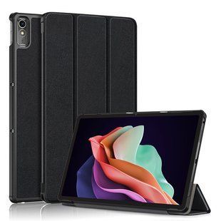 Кожаный чехол книжка Crazy Horse для Lenovo Tab P11 (2nd Gen) 11.5" / черный 089761 фото