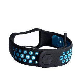 Ремешок Nike на Redmi Smart Band 2 Black and Blue 89256 фото