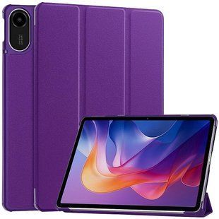Чехол книжка Crazy Horse на Xiaomi Redmi Pad 2 (11") / фиолетовый 100120 фото