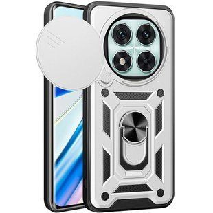 PC + TPU чехол Camshield Armor для Xiaomi Redmi Note 14 Pro (5G) / серебристый 099812 фото