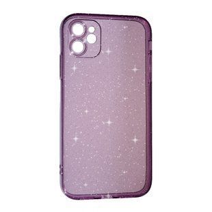 Чехол силиконовый Clear Shine на iPhone 11 / фиолетовый 095005 фото