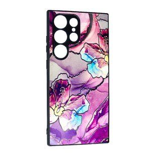 TPU чехол Marble Ultraviolet для Samsung Galaxy S23 Ultra Dark Purple 088606 фото