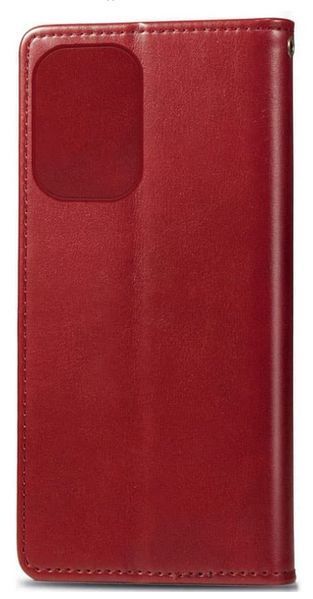 Шкіряний чохол книжка Galant Book для Motorola G06 Power / червоний 204300 фото