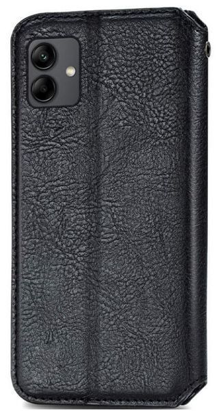 Шкіряний чохол книжка Cubic для Samsung Galaxy A07 (A075) / чорний 203354 фото