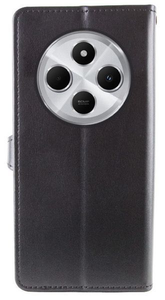 Шкіряний чохол книжка Galant Book для Xiaomi Redmi 14C / чорний 201185 фото