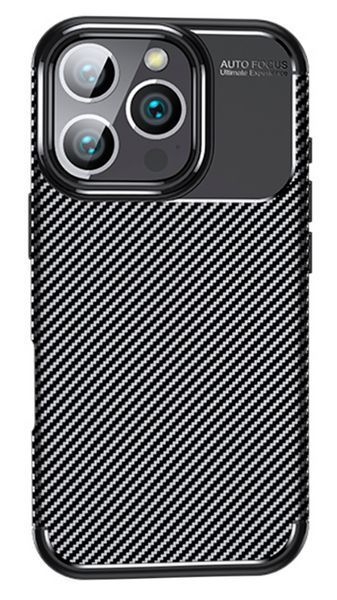 TPU чохол накладка Autofocus для iPhone 16 Pro Max / чорний 201856 фото
