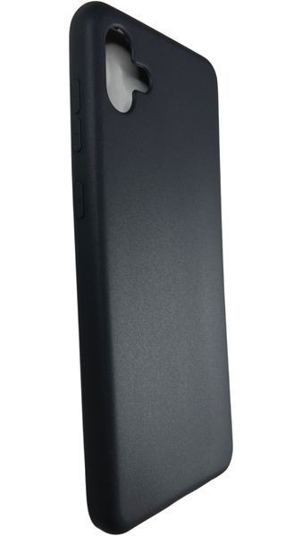 TPU чохол накладка матовий для Samsung Galaxy A04 (на самсунг а04) чорний 087235 фото