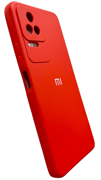 Чохол силіконовий Soft touch для Xiaomi Poco F4 (на поко ф4) червоний 086431 фото