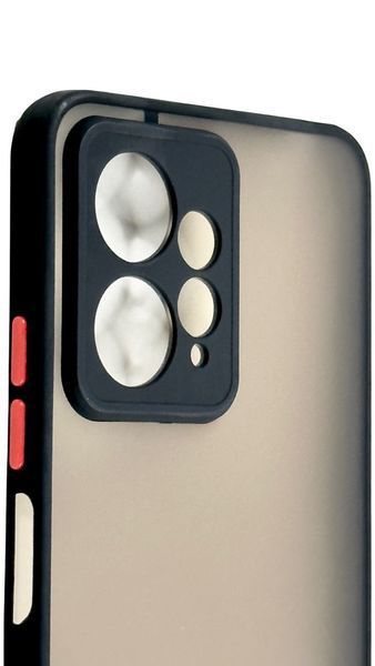 TPU чохол накладка Matte Color Case для Xiaomi Redmi Note 12 4G чорний 092017 фото