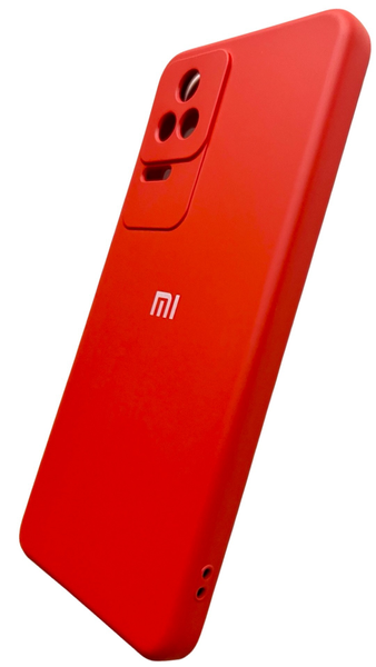 Чохол силіконовий Soft touch для Xiaomi Poco F4 (на поко ф4) червоний 086431 фото