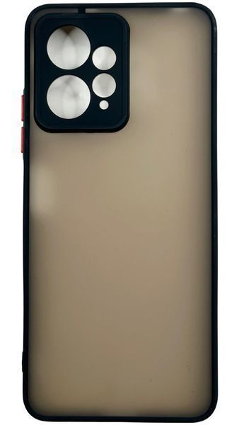 TPU чохол накладка Matte Color Case для Xiaomi Redmi Note 12 4G чорний 092017 фото