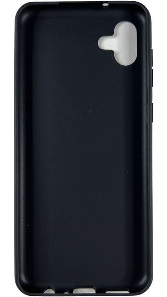 TPU чохол накладка матовий для Samsung Galaxy A04 (на самсунг а04) чорний 087235 фото