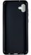 TPU чохол накладка матовий для Samsung Galaxy A04 (на самсунг а04) чорний 087235 фото 3