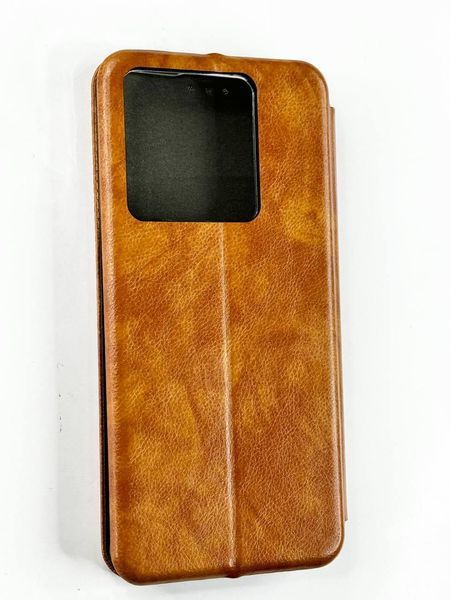 Чохол книжка Perforation book для Xiaomi Redmi Note 13 5G світло-коричневий 095844 фото