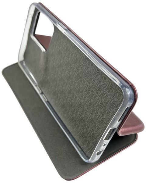 Шкіряний чохол-книжка Elegant на Realme 9i / бордовий 87786 фото