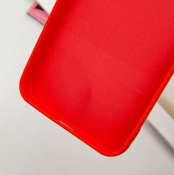 Чохол накладка TPU Liquid Silk для Samsung Galaxy S24 FE / червоний 201169 фото
